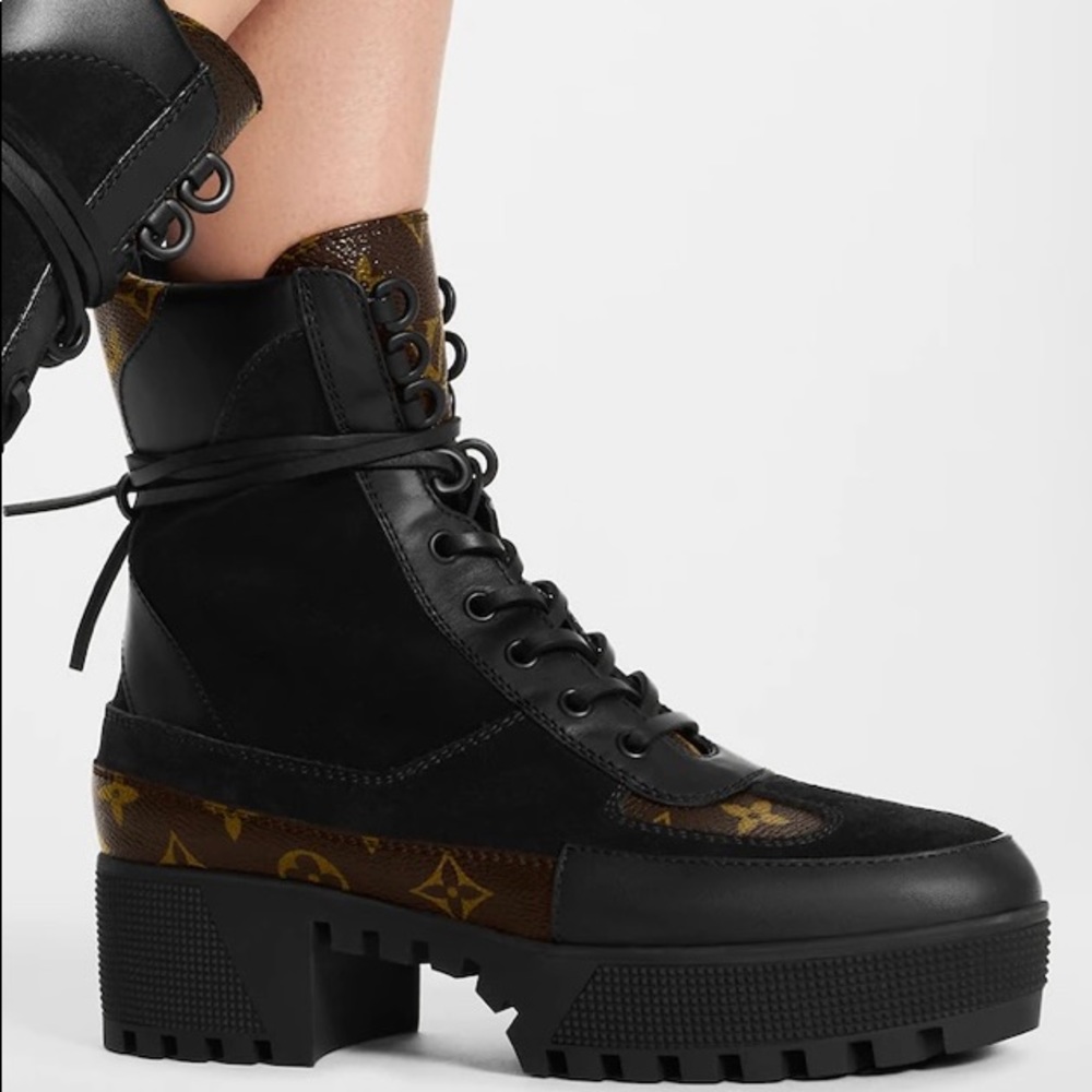Louis Vuitton combat boot
